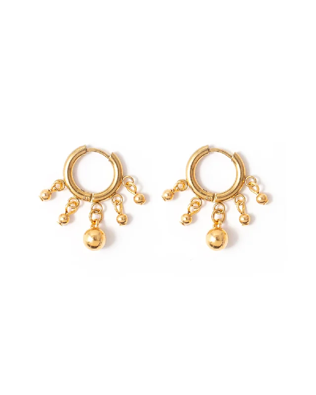 Luxury Silver Earrings-Lorno Gold Earrings