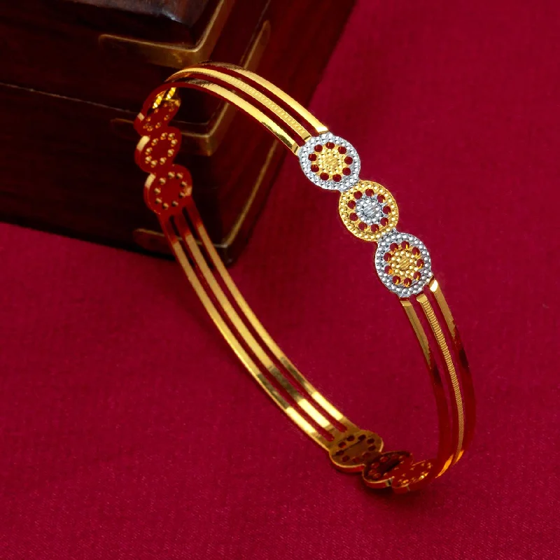 Traditional Gold Wedding Bangles-Gold Bangle PRGB145-29-091