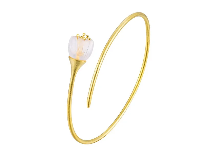 Traditional Indian Bangles-Lily of the Valley Bangle