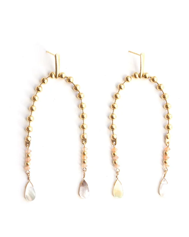 Artistic Earrings-Arizona Gold Earrings