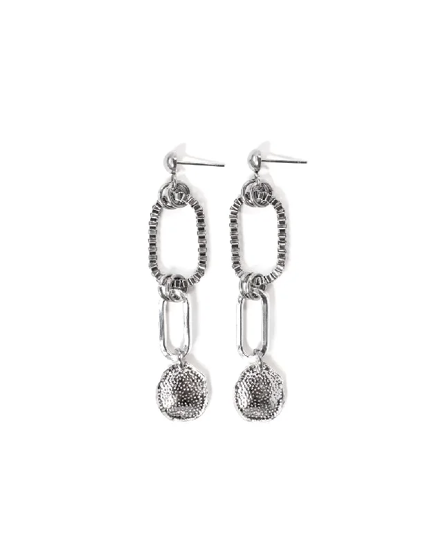 Beautiful Silver Earrings-Venise Silver Earrings