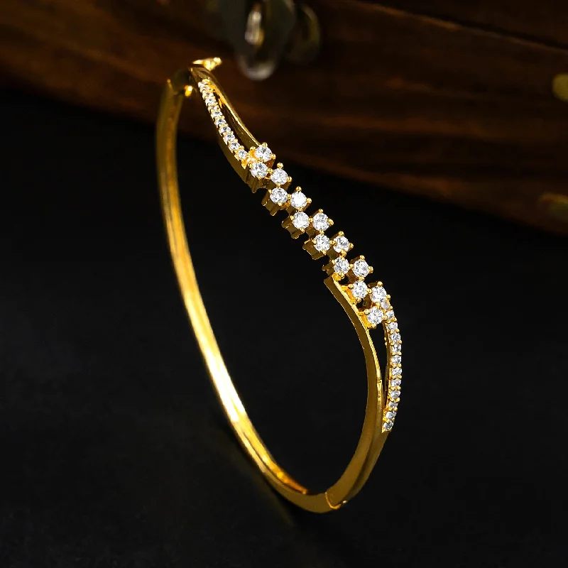 Beautiful Wedding Bangle Bracelets-Bracelet Bangle PSBRB64W-25-002