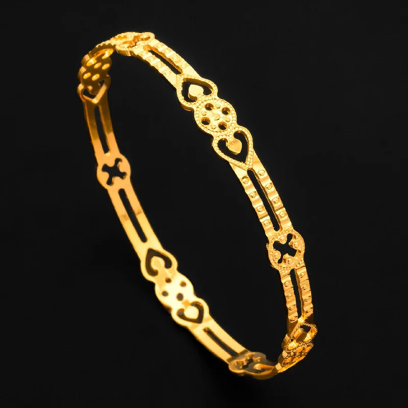 Elegant Bridal Bangles-Golden Bangle PGB117-571