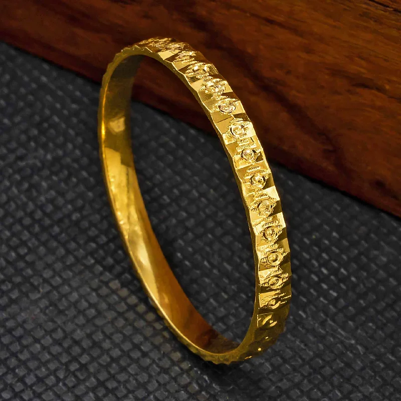 Modern Gold Wedding Bangles-Baby Bangle PGBB37-59