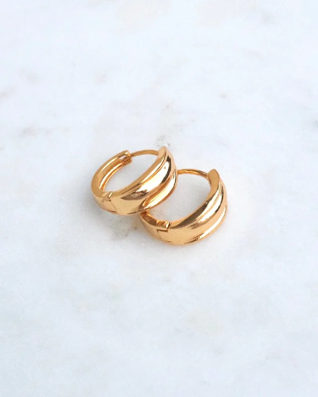 Chic Hoop Earrings-Bianca hoop earrings