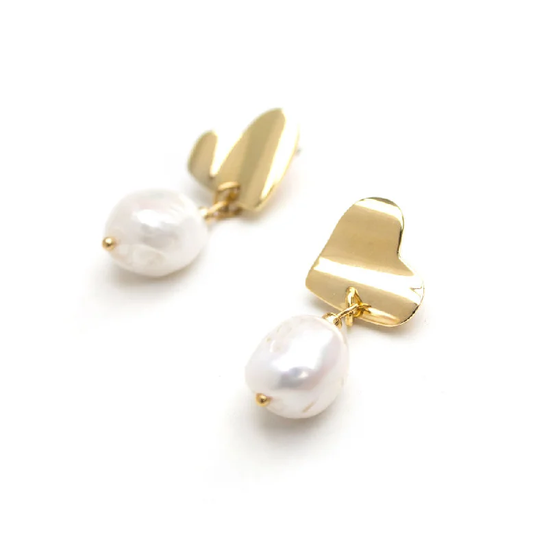 Premium Silver Earrings-Victoria Gold Earrings